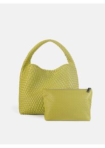 L37 HANDMADE SHOES Sacs &agrave; main 'KANSAS' Femme jaune taille B: 51 cm x H: 18.5 cm x T: 40 cm