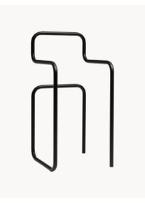 Metallbude Bengaleiro de p&eacute; em metal artesanal James Preto Metal L 43 x Alt 90 cm