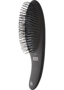 Olivia Garden Damen Haarb&uuml;rste &raquo;EXPERT CARE CURVE Nylon Bristles Matt Black&laquo; in schwarz, Gr&ouml;&szlig;e Durchmesser x Breite x L&auml;nge: 8 cm x 21,5 cm