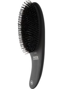 Olivia Garden Damen Haarb&uuml;rste &raquo;EXPERT CARE CURVE Boar&Nylon Bristles Matt Black&laquo; in schwarz, Gr&ouml;&szlig;e Durchmesser x Breite x L&auml;nge: 8 cm x 21,5 cm