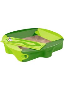 BIG Sandkasten »BIG« BxTxH: 138x138x27 cm in bunt, Größe B/H/L: 27 cm x 138 cm