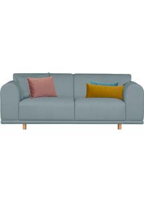 Otto Home 2-Sitzer »Maroon« in skandinavischem Design in blau, Größe B/H/T: 200 cm x 82 cm x 96 cm