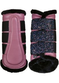 HKM Sparkle Gamaschen, lavendel, XL