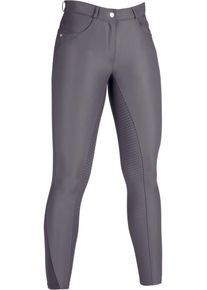 HKM Luna Reithose, Silikon-Vollbesatz, dunkelgrau, 48