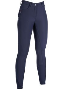 HKM Equine Sports Style Reithose, Silikon-Vollbesatz, dunkelblau, 36