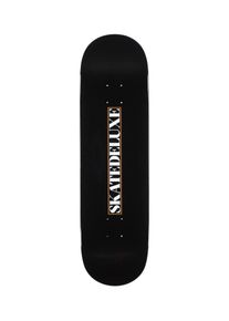 skatedeluxe Square 8.75" Skateboard Deck black