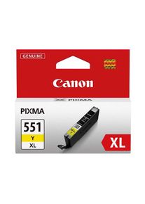 Tinta Original Canon Cli-551Y Xl Yellow Para Pixma Mg635/Mg5450