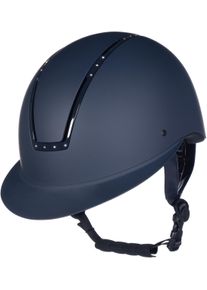 HKM Lady Shield Diamond Reithelm, dunkelblau, S