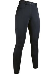 HKM Emma Reithose, Silikon-Vollbesatz, schwarz, 34