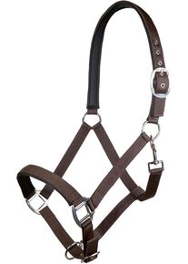 HKM Charming Halfter, weich unterlegt, braun, Vollblut