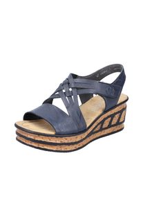 Rieker Sandales Femme bleu taille 40