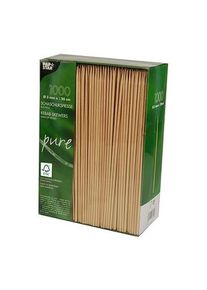 Papstar 1000 brochettes de kebab en bois FSC Fidelio 20cm