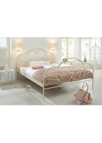 Home Affaire , Metallbett »TOPSELLER!« OTTOs Choice, mit aufwendiger Verzierung, romantischer Stil , weiß