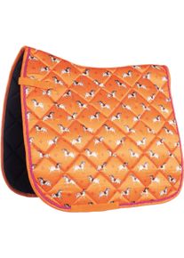 HKM Allure Cheval Schabracke, orange, Pony Dressur