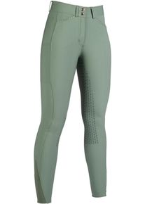 HKM Helene Reithose, Silikon-Vollbesatz, dunkelgr&uuml;n, 34