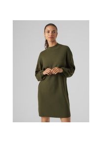 V&eacute;ro Moda Vero Moda, Damen, Strickkleid &raquo;VMNANCY LS FUNNELNECK DRESS GA NOOS&laquo;, Rifle Green, N-Gr, XL -N-Gr, Rifle Green, Bequemer loose fit Schnitt, schmeichelt