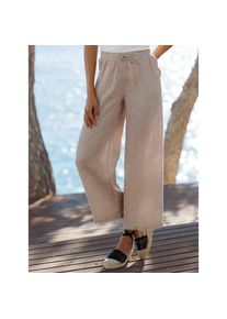 Heine, Damen, Leinenhose, sesam, Normalgr&ouml;&szlig;en, 36 -Normalgr&ouml;&szlig;en, sesam, reines Leinen