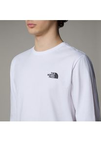 The North Face , Damen , Langarmshirt »NSE Box Langarm-Shirt für Herren« 1 Stk. , TNF White , XXL , XXL , Langarmshirt für Erwachsene für...