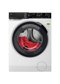 AEG , Waschmaschine 8000 »LR8EW75400« 70 kg 1400 U/min , weiß , UNIVERSALDOSE-SCHUBLADE – FÜR ALLE WASCHMITTELARTEN, SOGAR PODS /CAPS, LÖST 60 %...