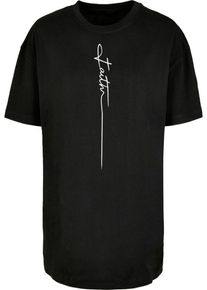 Merchcode T-shirt oversize 'Faith' Femme noir taille XS