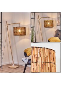 hofstein Cando Stehleuchte 40 cm Naturfarben, Wei&szlig;, 1-flammig