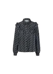 Tchibo - Bluse mit Print - Damen - Gr. 36 - schwarz