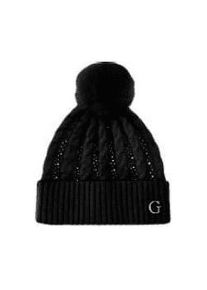 Guess, Unisex, Schal, Knitted Beanie, Schwarz