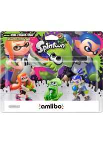 Nintendo Amiibo Splatoon Triple Pack (Girl, Squid, Boy), Weiteres Gaming Zubeh&ouml;r, Mehrfarbig
