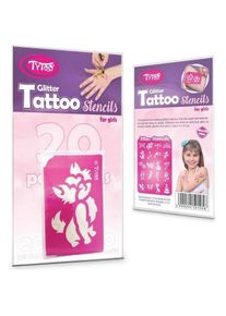 DANTE Tytoo. Prinzessin Tattoo-Schablonen-Set