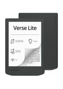 PocketBook READER INK 6" 8GB VERSE LITE/GREY PB619-T-WW POCKET BOOK (6", Grey), eReader, Grau