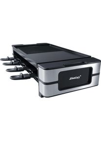 Steba RC 180 Raclette 8 Pf&auml;nnchen Grillfl&auml;che 12,5x53,5x24cm, Racletteofen, Schwarz