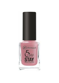 Dermacol, Nagellack, 5 Day Stay Longlasting Long Lasting Nail Polish 10 Ml Shade 9 (No.09 Candy Shop, Farblack)