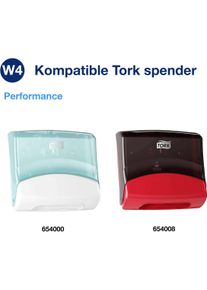 Tork Fusselarme Industrie Reinigungst&uuml;cher W4, Reinigungsutensil, Blau
