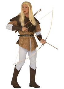 Widmann Déguisement d'archer fantastique Legolan pour homme
