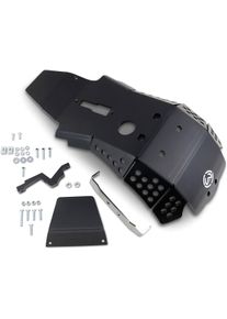 Moose Racing Honda CRF450L, Plaque de protection Pro-LG , couleur: Noir