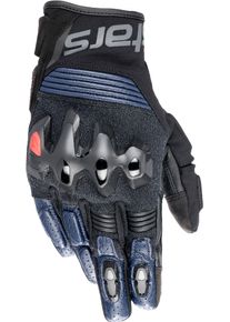 Alpinestars Halo, gloves , color: Black/Dark Blue , size: S