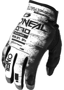 O Neal ONeal Mayhem Scarz, gants , couleur: Noir/Blanc , taille: S