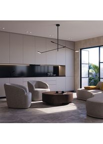 Maytoni Fad Plafonnier LED, MOD070CL-L15B3K1,