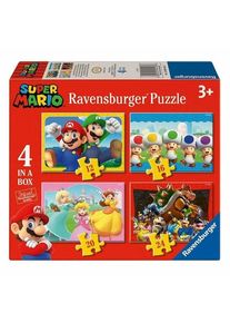 Ravensburger 4-in-1 Super Mario Puzzle Boden