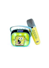 OTL Karaoke-Lautsprecher mit Mikrofon Popsing LED - SpongeBob Schwammkopf thema