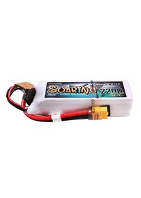 Gens ace &Tattu G-Tech Soaring 2200mAh 14.8V 30C 4S1P Lipo Battery Pack with XT60 plug