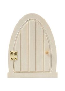 Creativ Company Wooden Miniature Door with Hinges 13x10cm