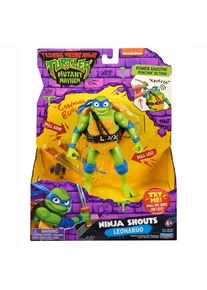 Playmates Toys Turtles Mutant Mayhem Ninja Shouts Figure - Leonardo