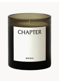 Audo Copenhagen Scented Candle Olfacte Chapter (Lemon Peel, Patchouli & Cardamom) Brown Glass Ø 9 x H 10 cm