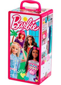klein Puppenkleiderschrank »Barbie Schrankkoffer« in bunt