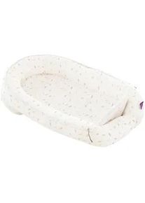 Träumeland Träumeland Kuschelnest , Creme, Dunkelgrau , Textil , Blätter , Füllung: Kaltschaum, Faserbällchen,Kaltschaum, Faserbällchen , 47x13x84 cm , Lga, Oeko-Tex® Standard 100 , Bezug abnehmbar, Bezug waschbar, schadstoffgeprüft, mit Reißverschluss , Schlafen, Babybettausstattung, Babynestchen & Nestchenschlangen, Kuschelnest