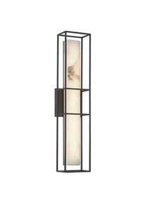 Elstead Lighting Led-Wandleuchte , Schwarz , Metall, Glas , G , 12.7x61 cm , Lampen & Leuchten, Leuchtenserien