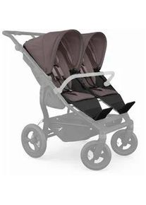 TFK Sportwagenaufsatz , Braun , Textil , 32x56x24 cm , EN 1888, UV 50+, Reach , 5-Punkt-Gurt, Gurtschoner, Schutzbügel abnehmbar, Verdeck abnehmbar, Sichtfenster, Sportsitz mit verlängertem Verdeck , Baby on Tour, Kinderwagen, Kombikinderwagen