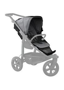TFK Sportwagenaufsatz , Grau , Textil , 34x56x24 cm , EN 1888, UV 50+, Reach , 5-Punkt-Gurt, Gurtschoner, Schutzbügel abnehmbar, Verdeck abnehmbar, Sichtfenster, Sportsitz mit verlängertem Verdeck , Baby on Tour, Kinderwagen, Kombikinderwagen