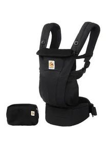 ergobaby Ergo Baby Babytrage , Schwarz , Textil , Füllung: Baumwollfüllung , 23.5x16x27 cm , unisex , AGR-geprüft , Rückentragefunktion, Hüfttragefunktion, Bauchtragefunktion, Hüftgurt mit Lordosenstütze, gepolsterter Schultergurt, Schultergurte über Kreuz tragbar, einfaches und schnelles Wechseln der Tragerichtung, gepolsterte und faltbare Kopf- und Nackenstütze, abnehmbare Gürteltasche, Kapuze für Sicht-